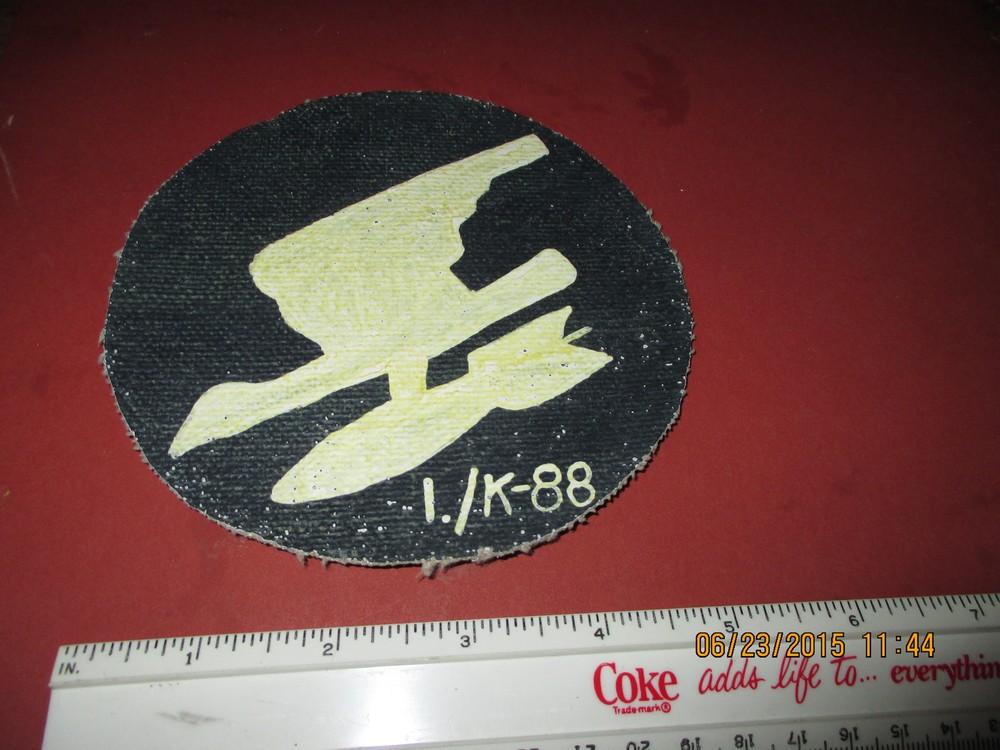 WWII LUFTWAFFE BOMBER EAGLE  1./K-88 LEGION CONDOR SPAIN  FLIGHT JACKET   PATCH