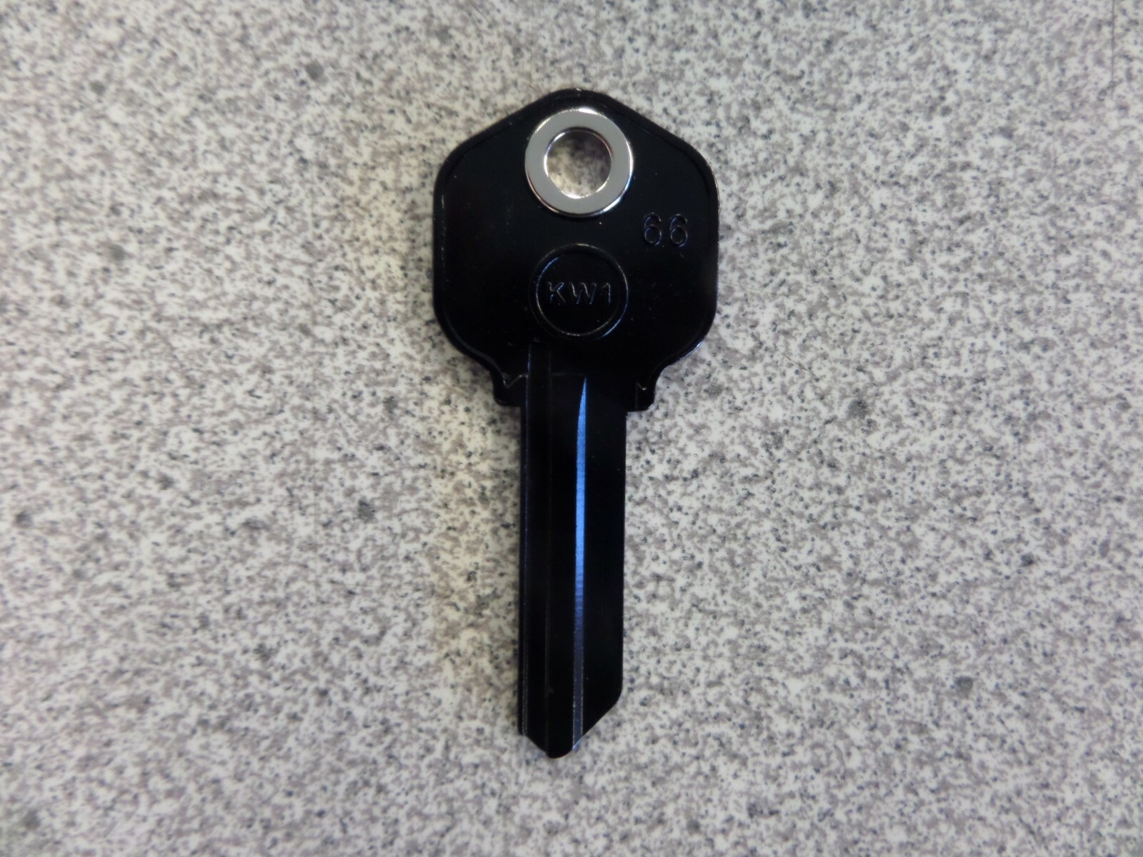 MAGNETIC BLACK KWIKSET KW1 HOUSE KEY LUCKY LINE 15520
