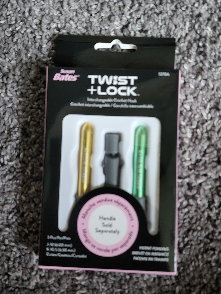 Susan Bates Twist + Lock Interchangeable Crochet Hook
