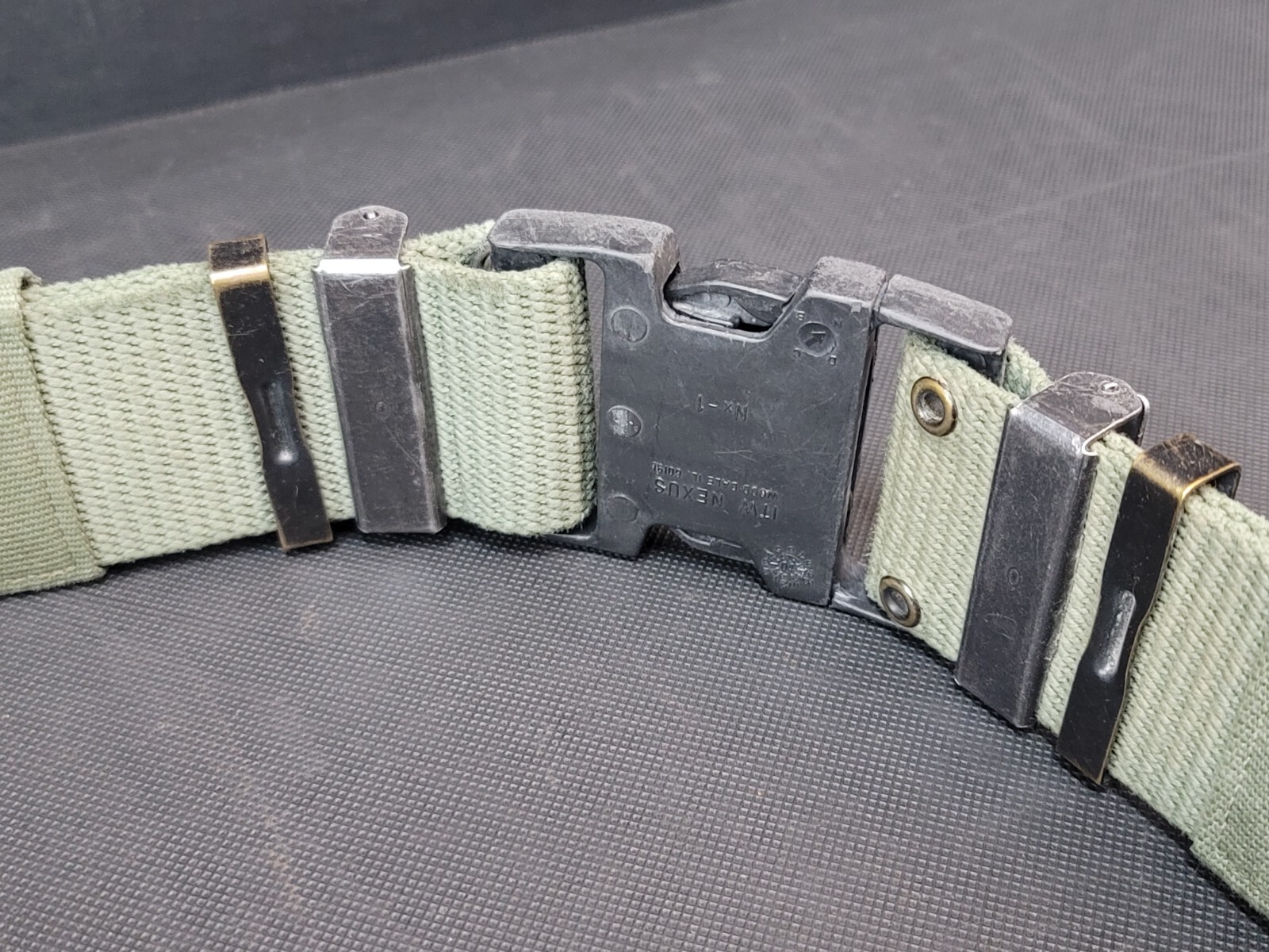 USGI US Military Individual Equipment Nylon Utility Belt LC-2 Large Alice LBE