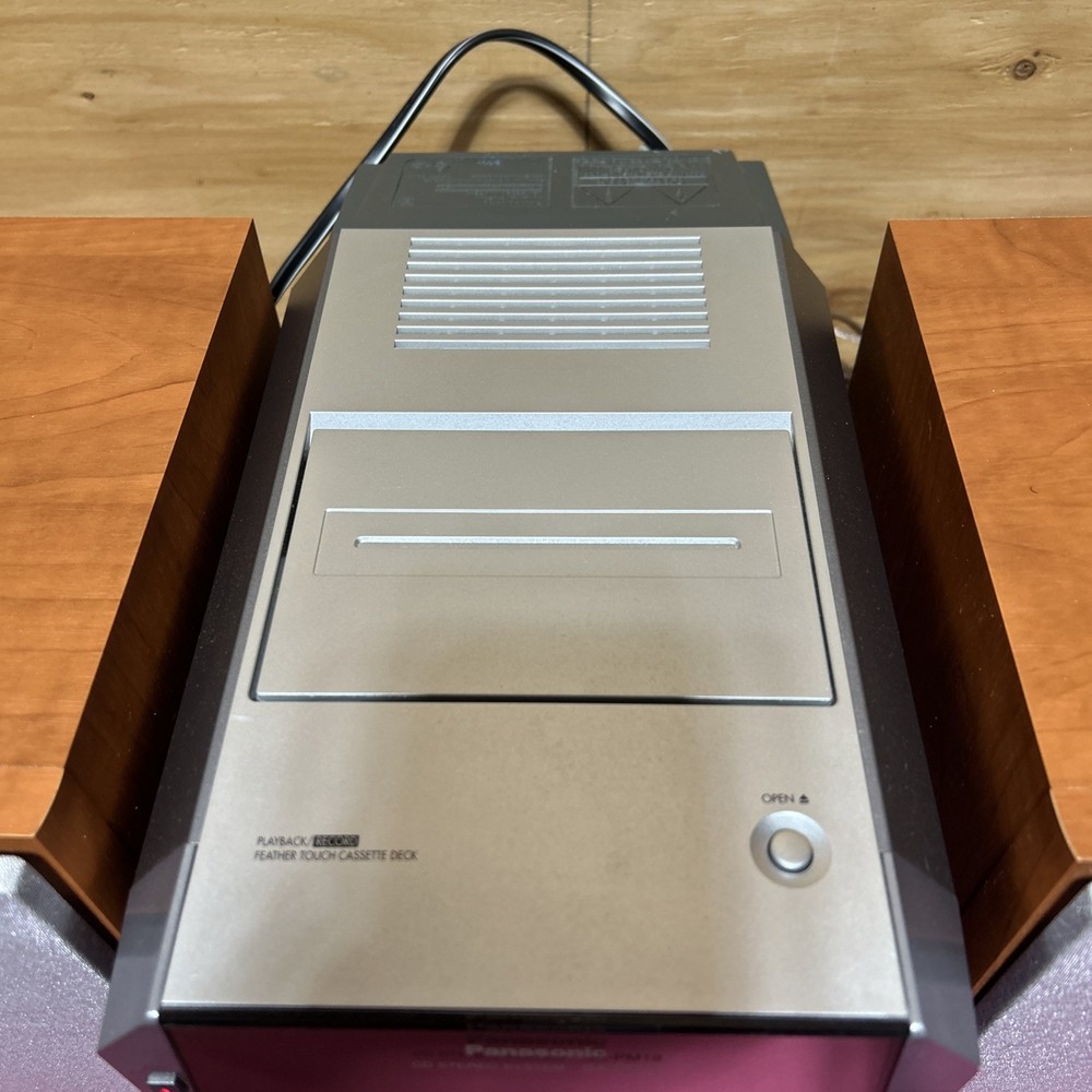 Panasonic SA-PM19 CD Stereo Cassette System 5 Disc Changer