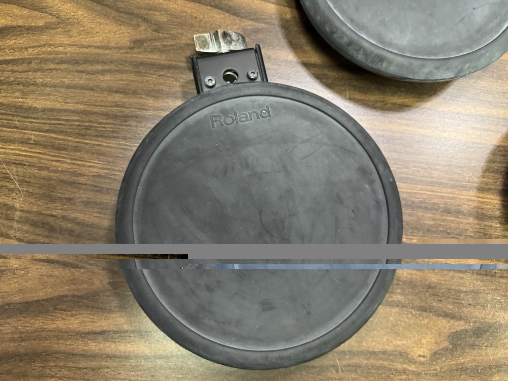 3 Pack - Roland PD-8a Single Trigger V-Drum Pads - E9C8493, E9C8492, & E9C8494