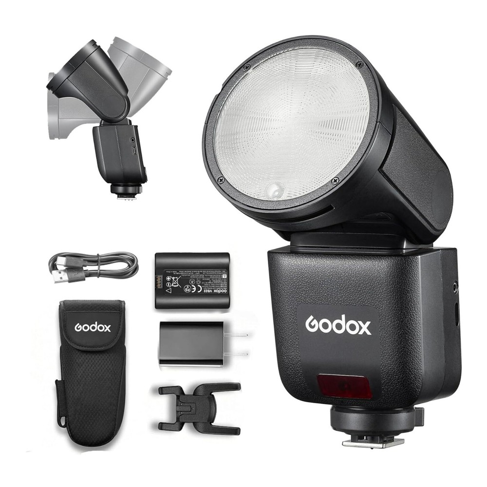 Godox On-Camera Flash for FUJIFILM - 2.4G Wireless System, Touchscreen (Black)