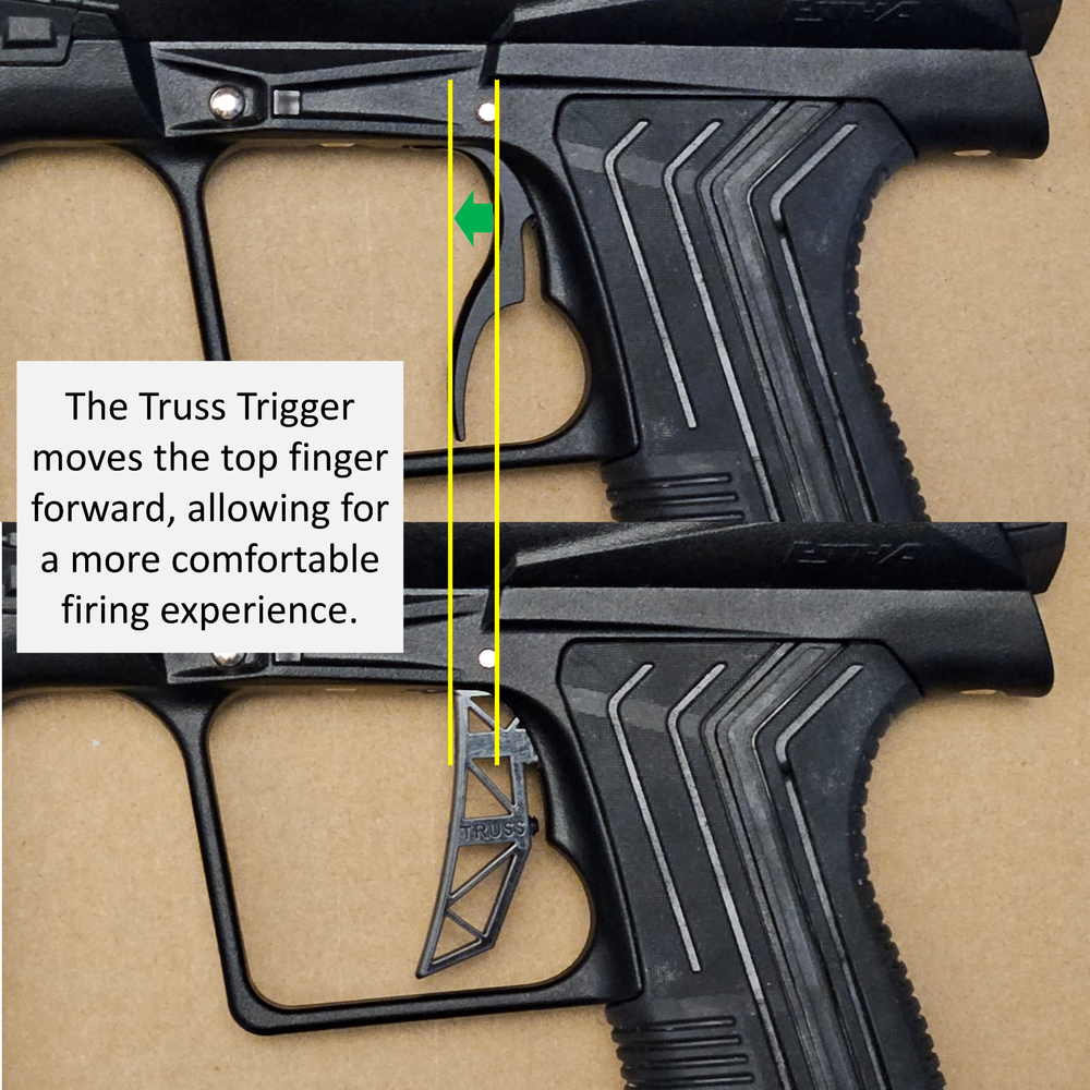 Truss Trigger Upgrade for Planet Eclipse Etha 2 Etha 3 Paintball Marker