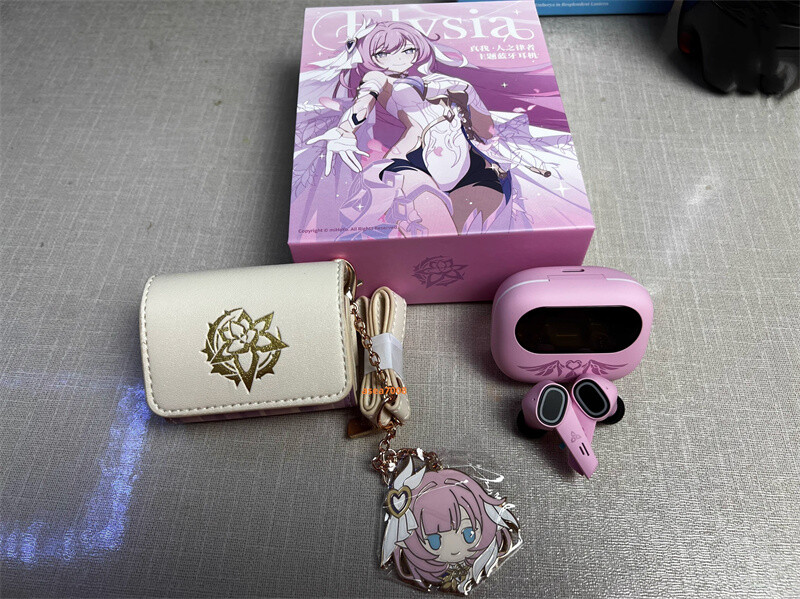 miHoYo Honkai Impact 3 Elysia Bluetooth Headset Wireless Earphone Original