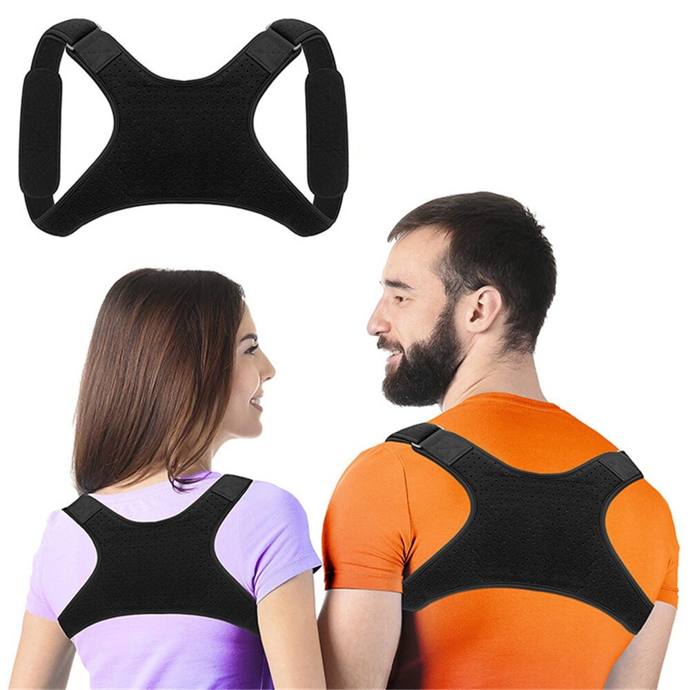 Adjustable Posture Corrector Back Shoulder Support Correct Brace Belt Men Women