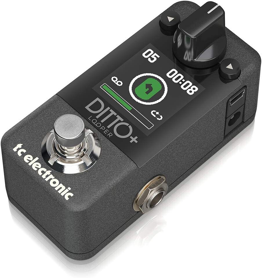 TC Electronic DITTO+ LOOPER Guitar Effects Pedal