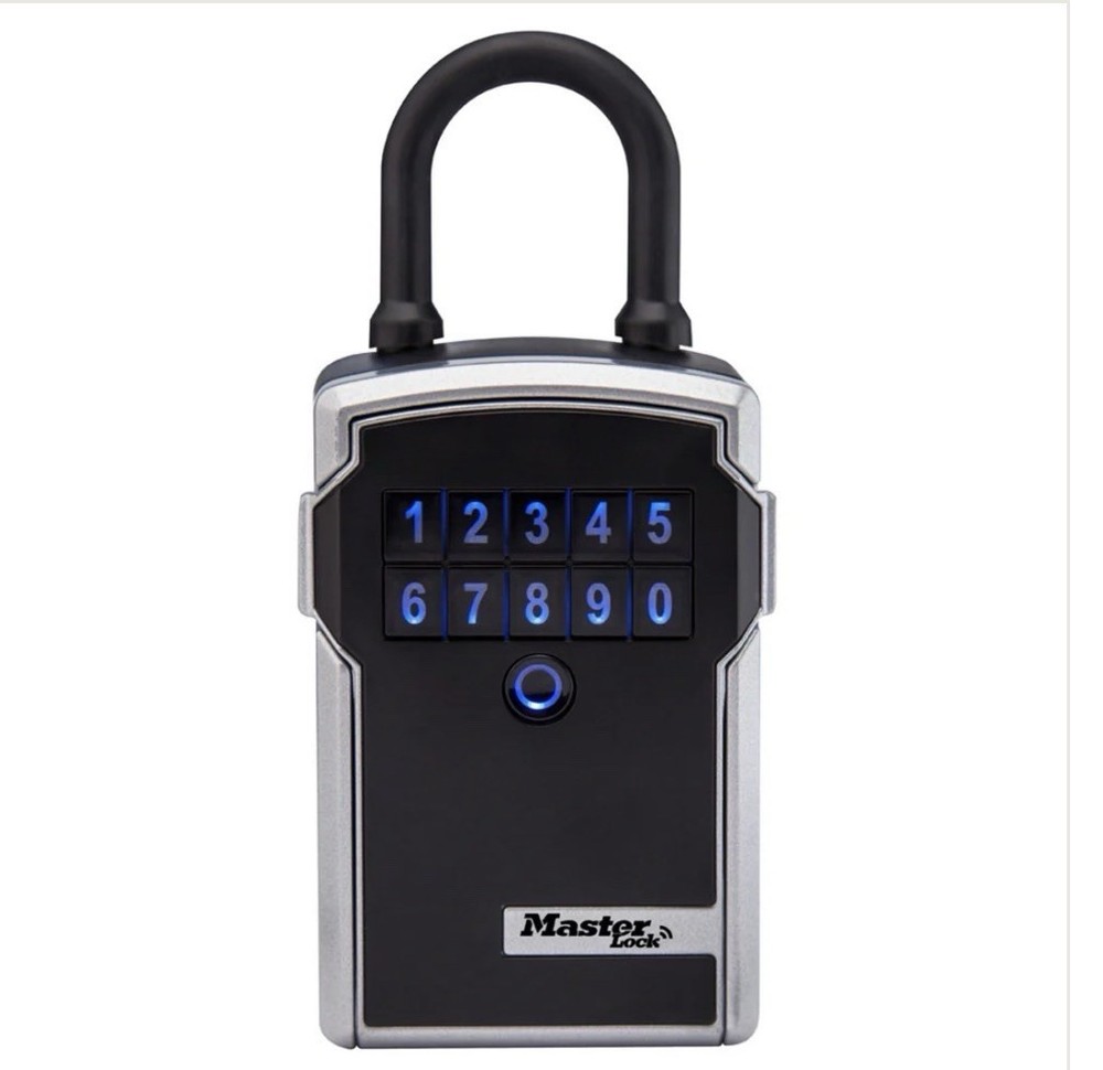 MasterLock Bluetooth Key Lock Box Select Access Smart Wall Mount 5441EURD