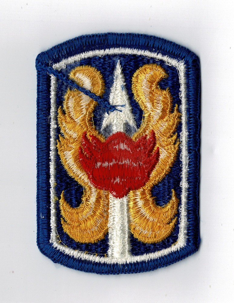 US Army 199th Infantry Brigade SSI Patch
