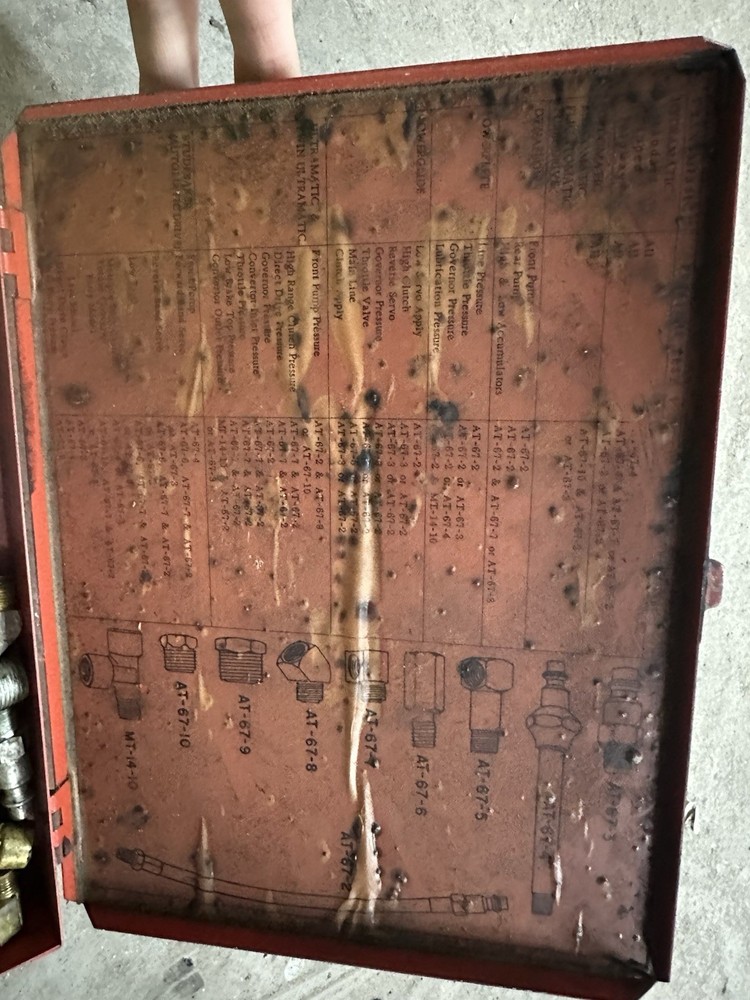 Vintage Snap On Compression Tester