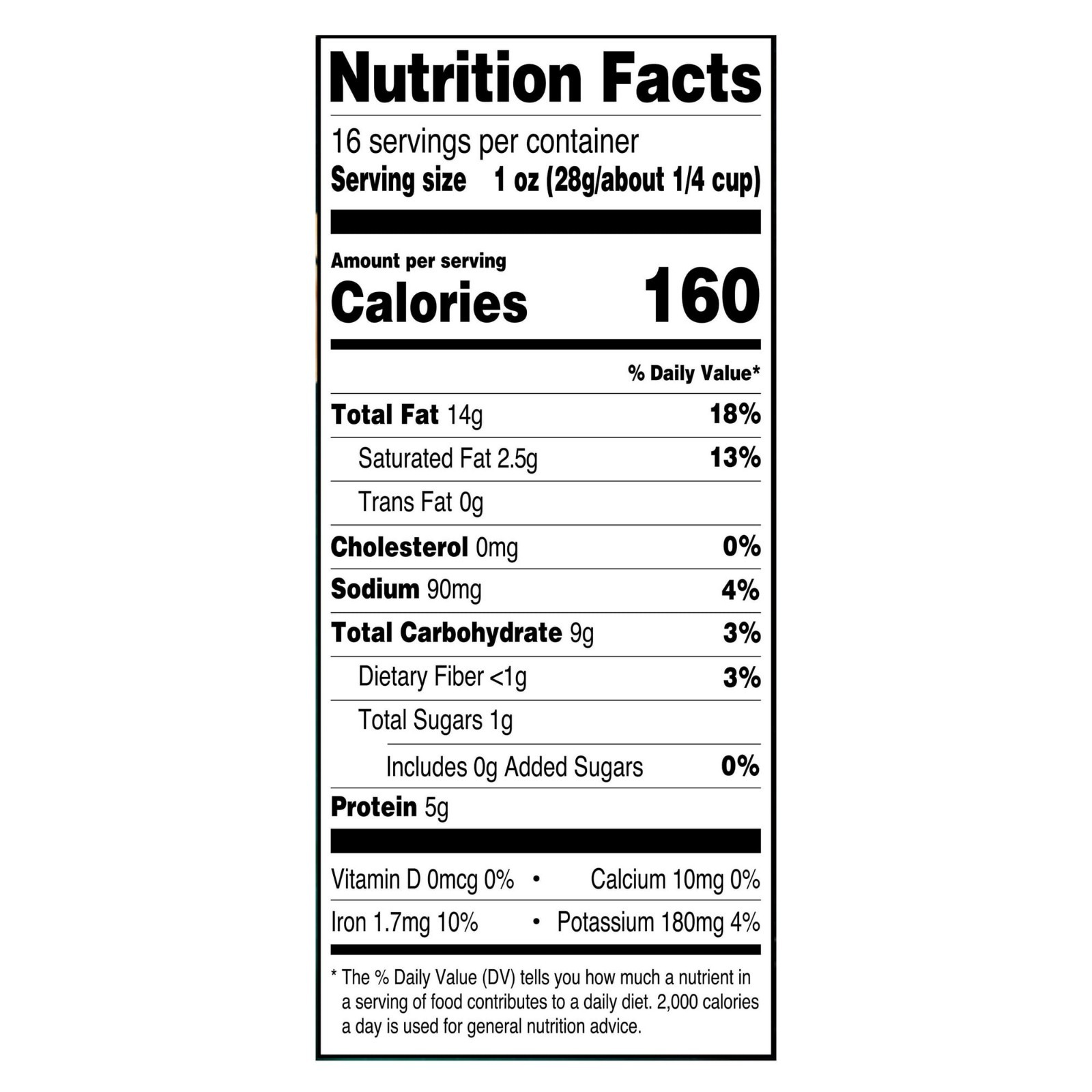 ( 2 PACK ) Great Value Deluxe Whole Cashews, Salted, 16 oz