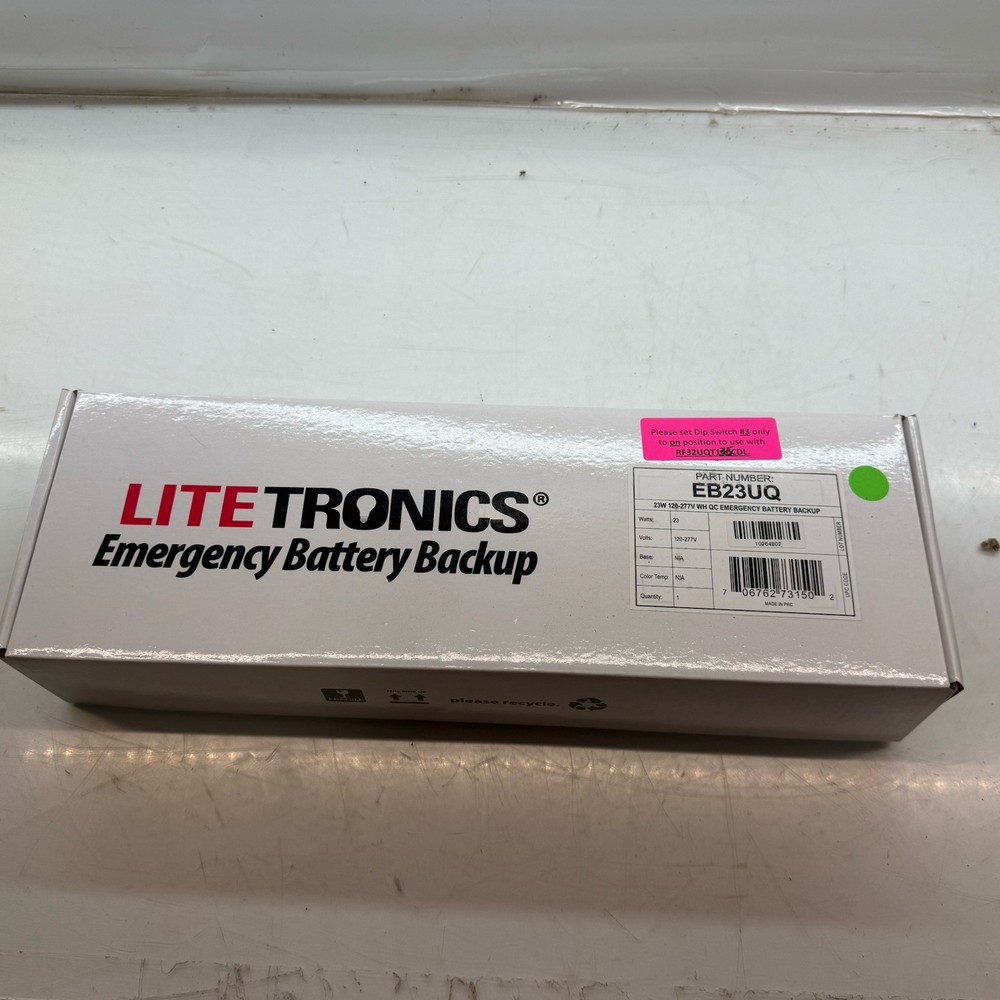 Litetronics EB23UQ Emergency Battery Backup - NEW