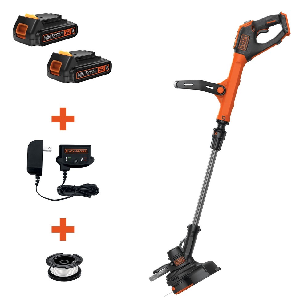 BLACK+DECKER 20V MAX* String Trimmer/Edger, 12-Inch - LSTE525