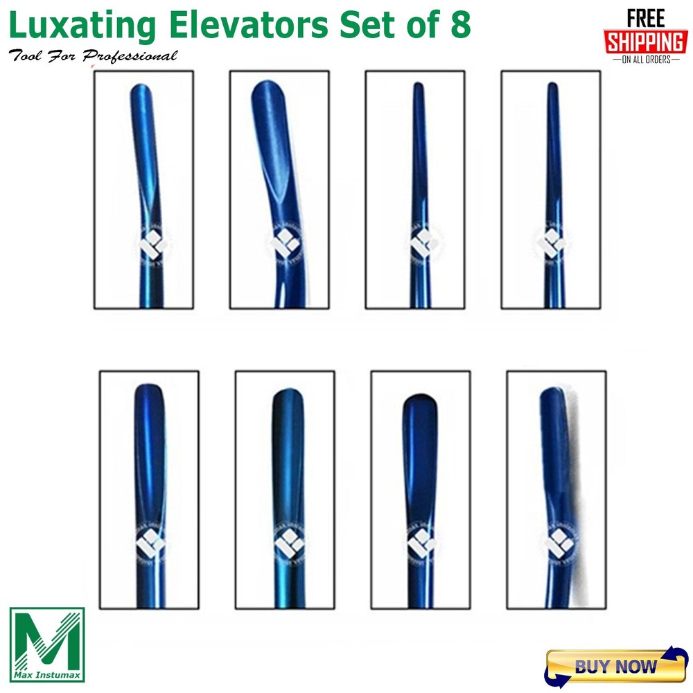 Instumax Surgical Luxation Instruments Dental Tooth Extraction Root Elevators CE