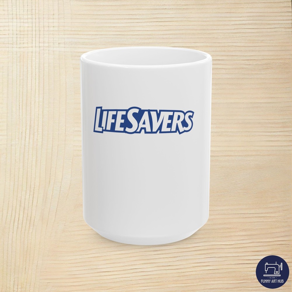 Life Savers Logo Ceramic Mug (11oz, 15oz)