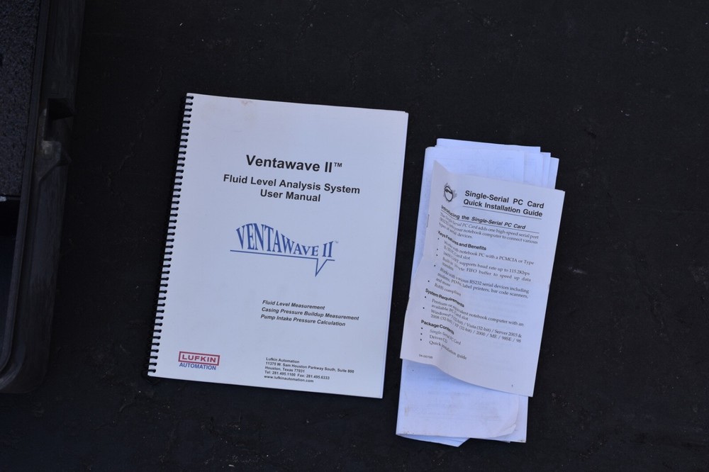 Lufkin Automation, Ventwave II fluid level analysis system
