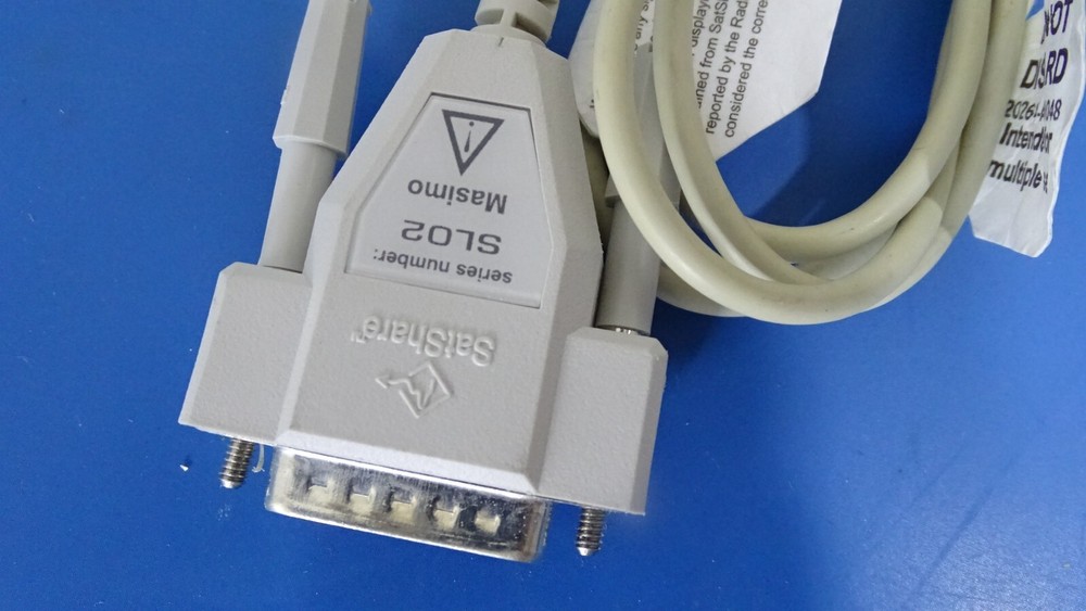 Masimo SLO2 20264 OEM SatShare MQ01 SpO2 Interface Data Transfer Cable