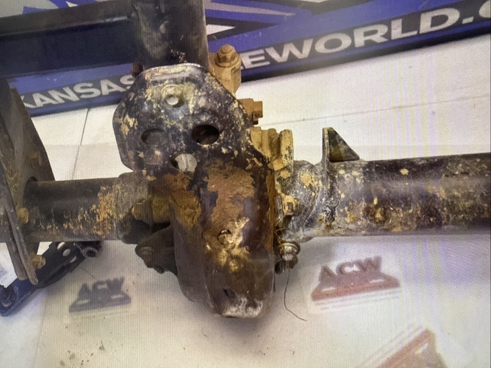 P1-6 Rear End Axle Differential Hubs 06 Honda TRX500 TRX 500 Foreman 4x4 2006