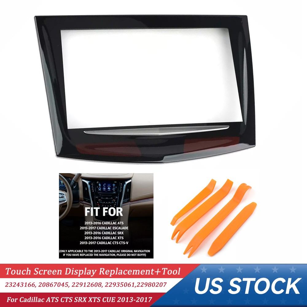 TOUCH SCREEN +Tools for CADILLAC CTS V ATS SRX XTS CUE RADIO DISPLAY 2013-2017