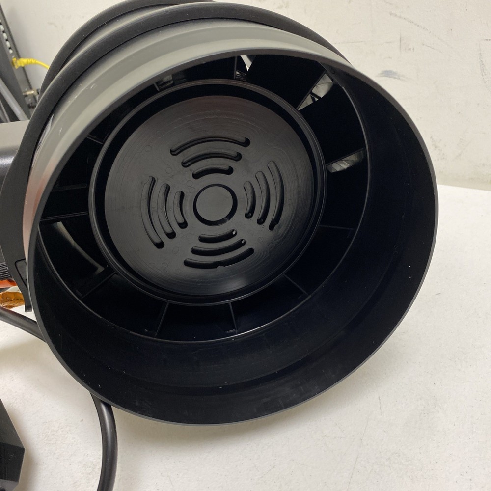 Inline Duct Fan 8 In. 750 CFM with Variable Speed Controller Quiet Ac-Motor Vent