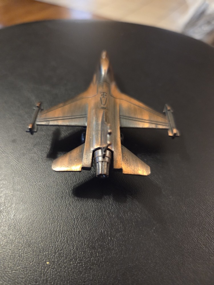 F-18 Hornet Pencil Sharpener Die-cast Copper Colored