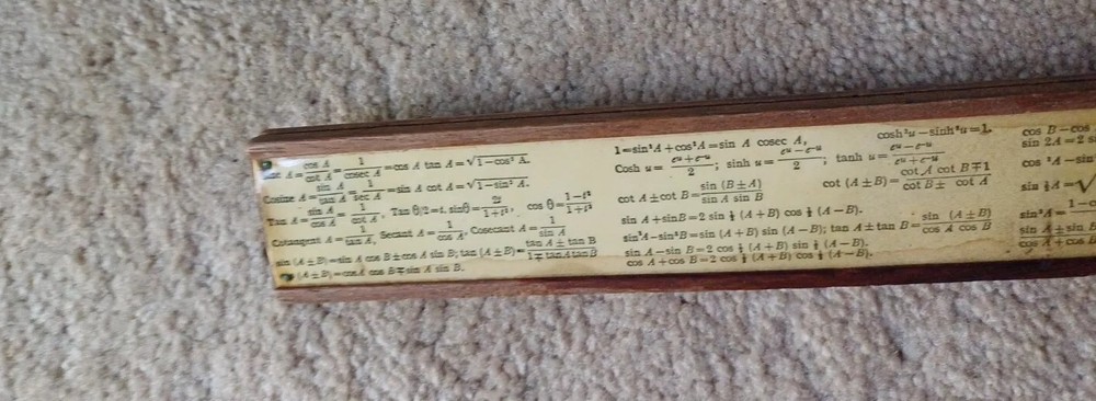 Rare Vintage Unique Universal Slide Rule