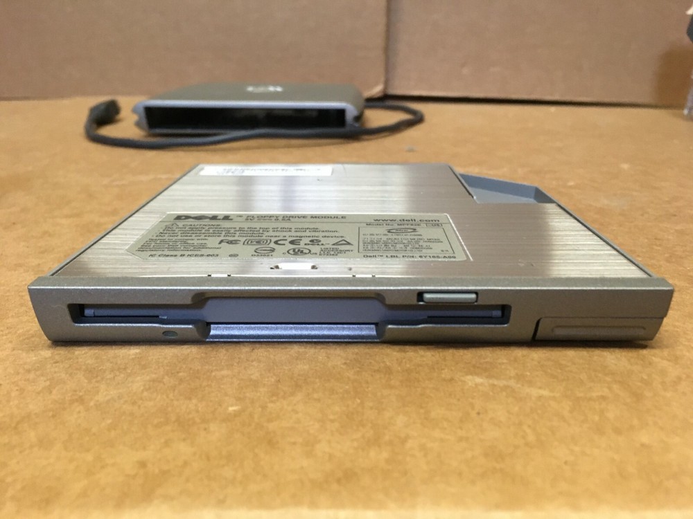 DELL MPF82E Floppy Drive Module, Latitude, Inspiron Laptops WITH EXTERNAL USB