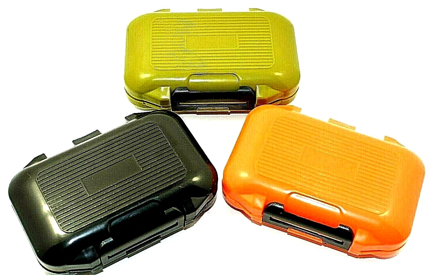 Fishing Tackle Box Lure Waterproof Compartments 2 Layer Storage Hard Case Hook