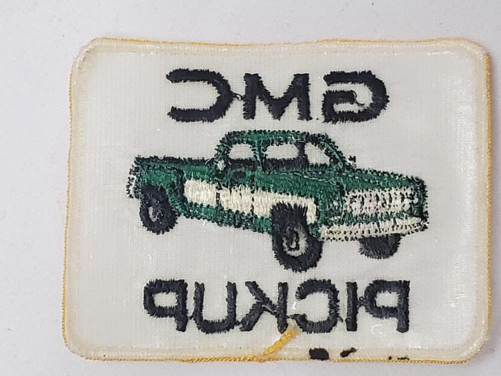 Vintage NOS Patch GMC Pickup Jacket Hat