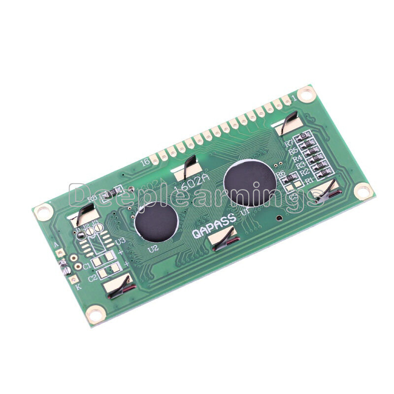 2PCS 1602 16x2 Character LCD Display Module HD44780 Controller Yellow Blacklight