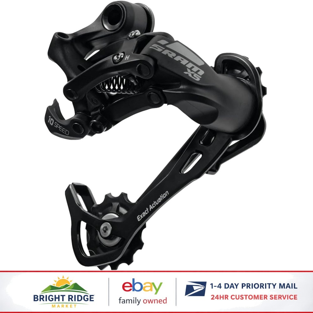 High Performance 10 Speed Rear Derailleur with Direct Route Technology