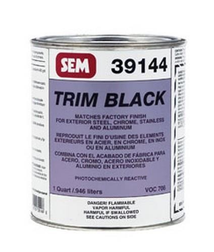 SEM Paints Trim Black, Quart Can (39144)