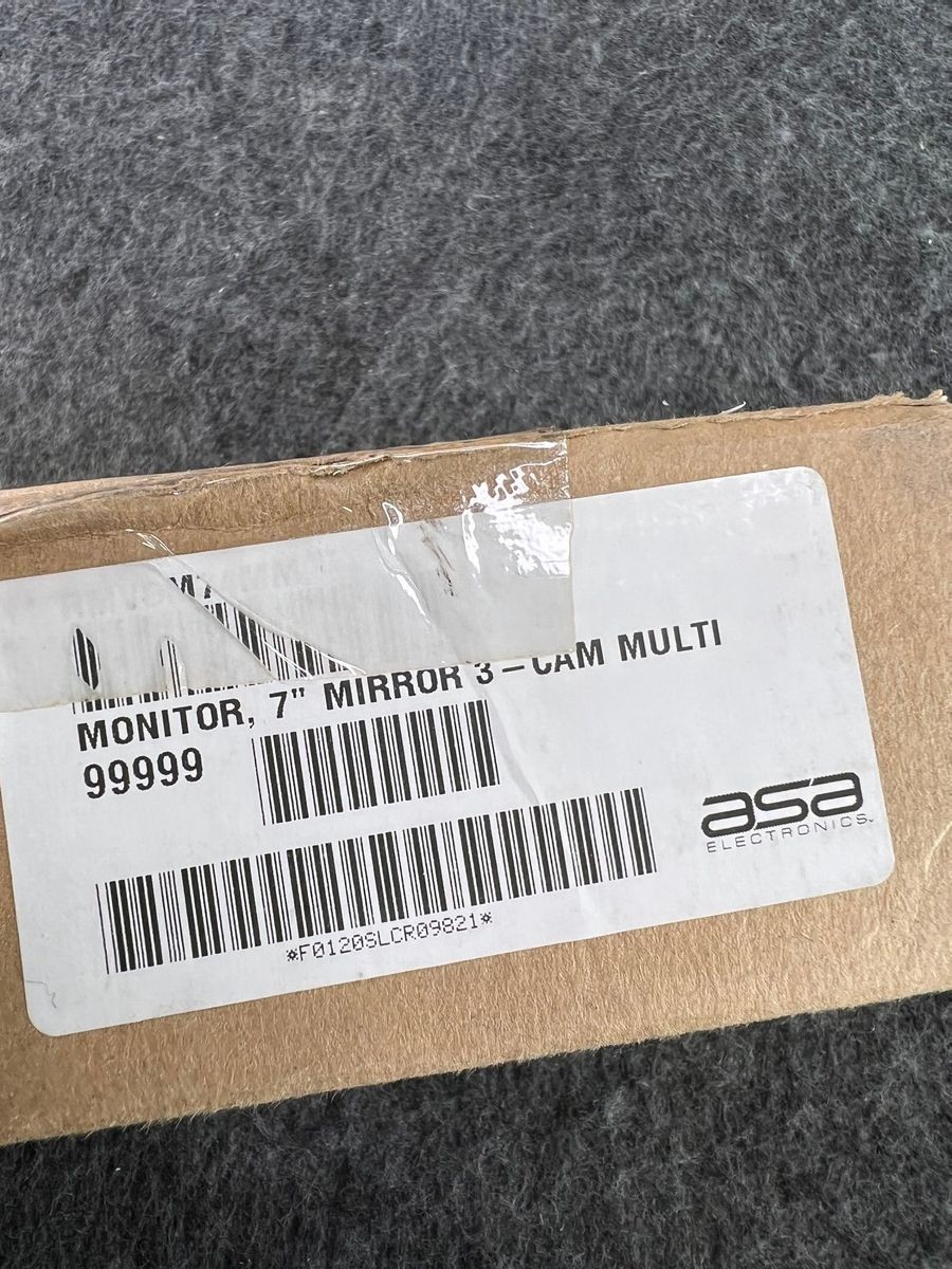 ASA VOM74MM Rearview Mirror Monitor, 7inch TFT LCD Display