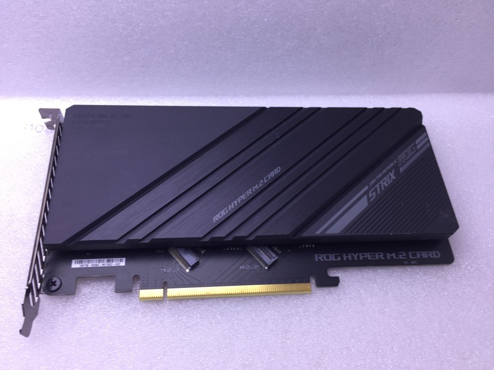 ASUS ROG Hyper M.2  Expansion Card, PCIe, Black