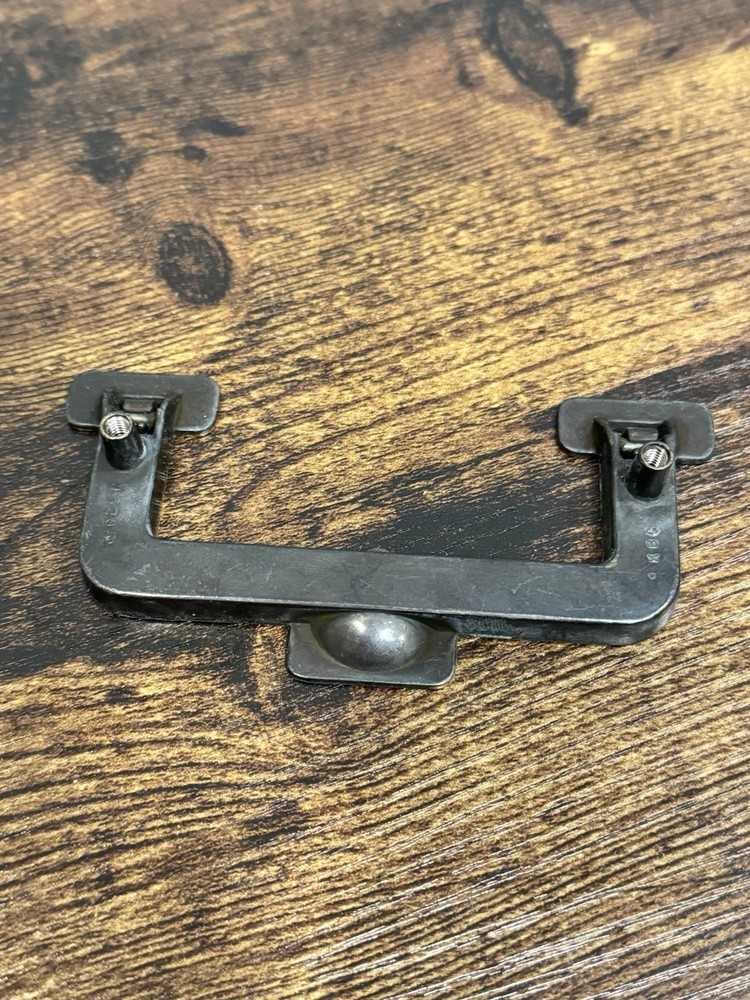 Henredon Artefacts Brass Drawer Pull Vintage Campaign Handle