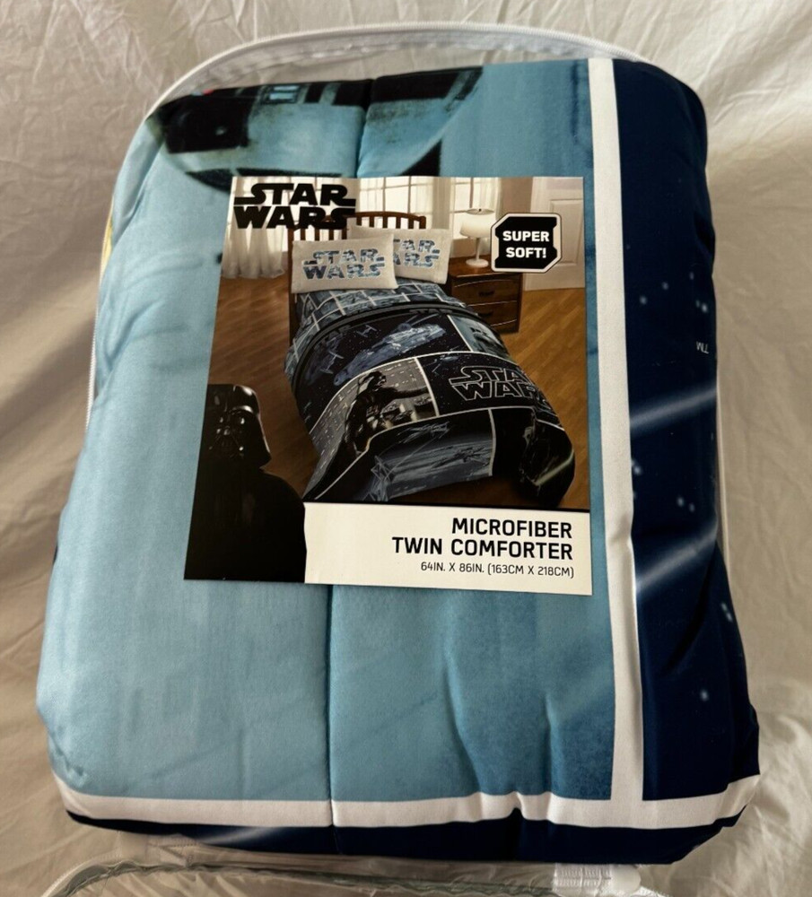 Disney Star Wars Twin Microfiber Comforter NIP