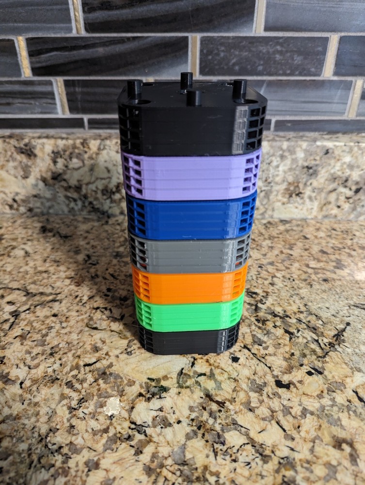 Stackable Copepod House Hotel 3D Printed with PETG 2 Pcs