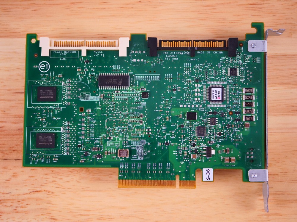 Dell T774H PERC 6/I SAS-1 3Gbps RAID Controller 256MB cache