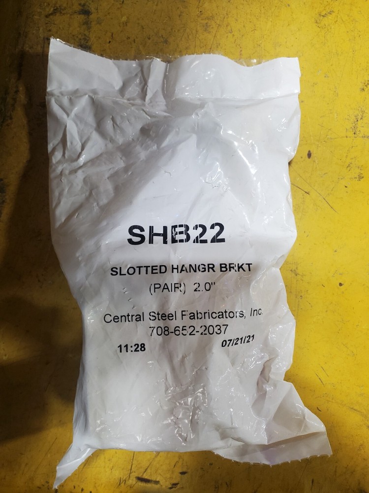 2" Slotted Hanger Bracket Kit "G" Bracket Double KIT