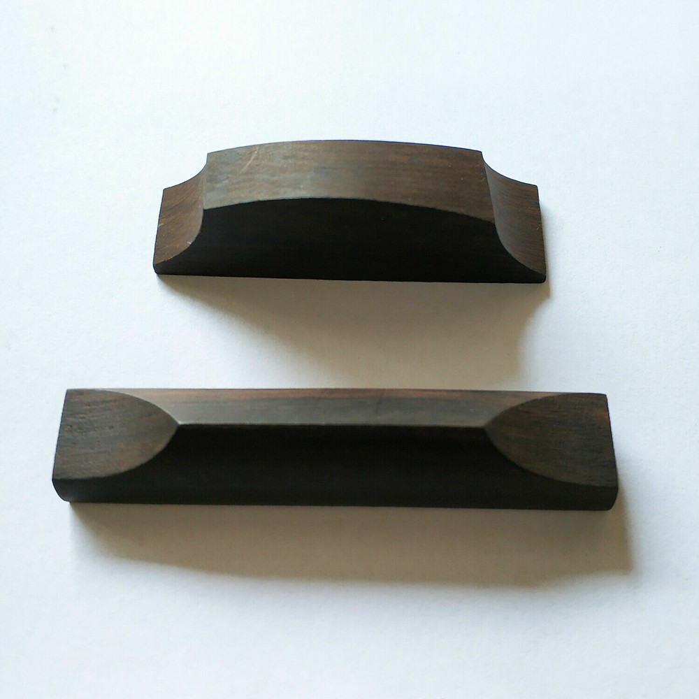 1 Set Cello Ebony Nut + Saddle Material Pre Carved High Quality String Accessory