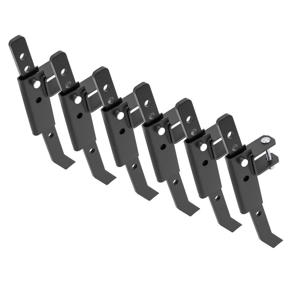 For ATV UTV Chisel Plow Implement Scarifier W/6 Independently Adjustable Chisels
