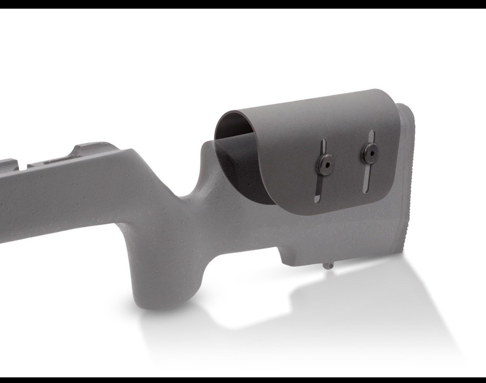Gunmetal Grey Custom Operator .080" Kydex Adjustable Cheek Rest Riser