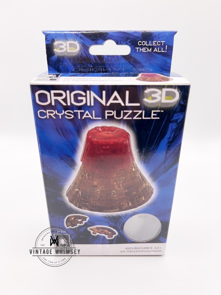 BePuzzled 3D Crystal Puzzle - Volcano - NIP