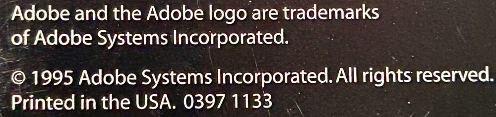 1995 Adobe PageMaker 6.0 w/ 16 Discs & Guidebooks Windows Complete PC