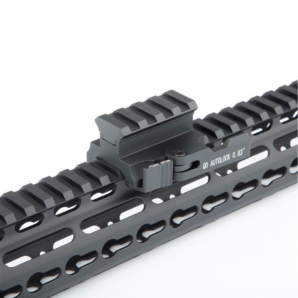 0.83" QD Quick Release Riser Mount Red Dot Scope Riser Mount 20mm Picatinny Rail
