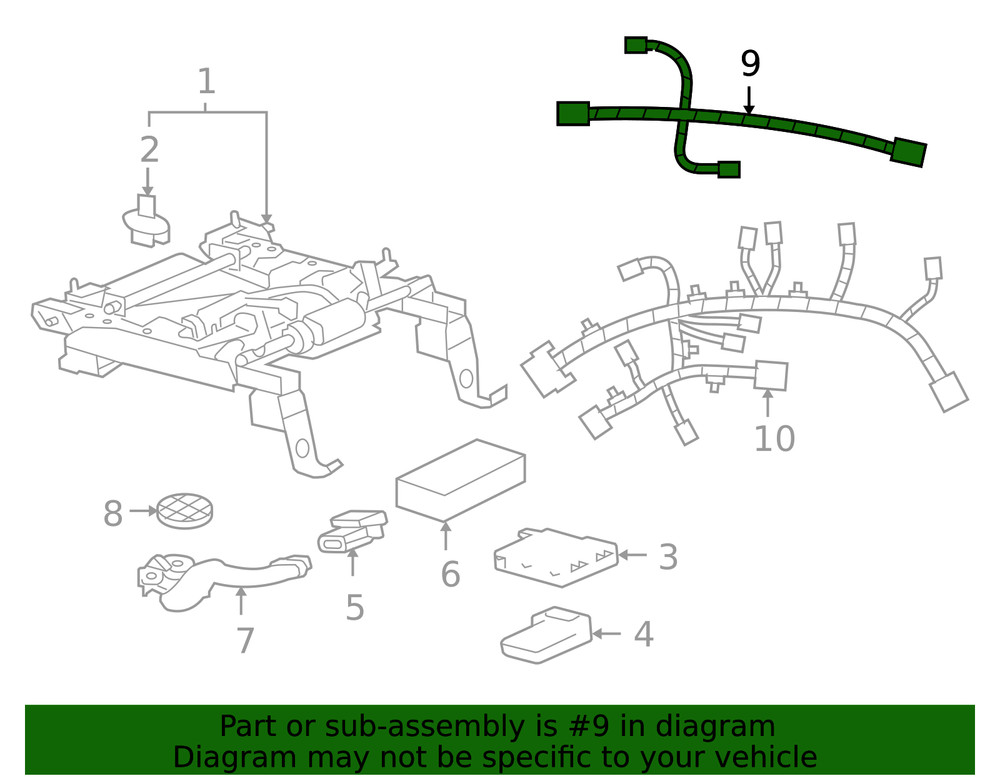 Genuine GM Harness 88950640