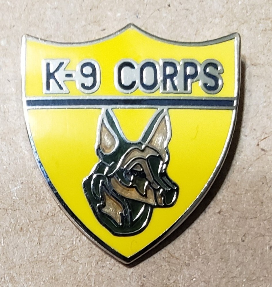 K-9 Corps Hat Pin