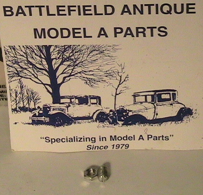1928-1931 Model A Ford Distributor Lock Screw and Nut Set
