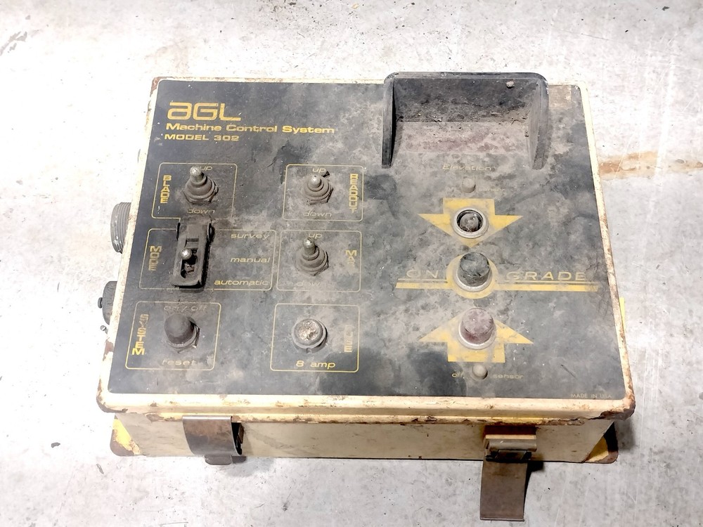 MCS AGL 302 Machine Control System Box Controller Laser Backhoe Dozer