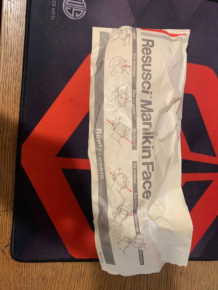 LAERDAL RESUSCI MANIKIN FACE CPR SKIN REPLACEABLE